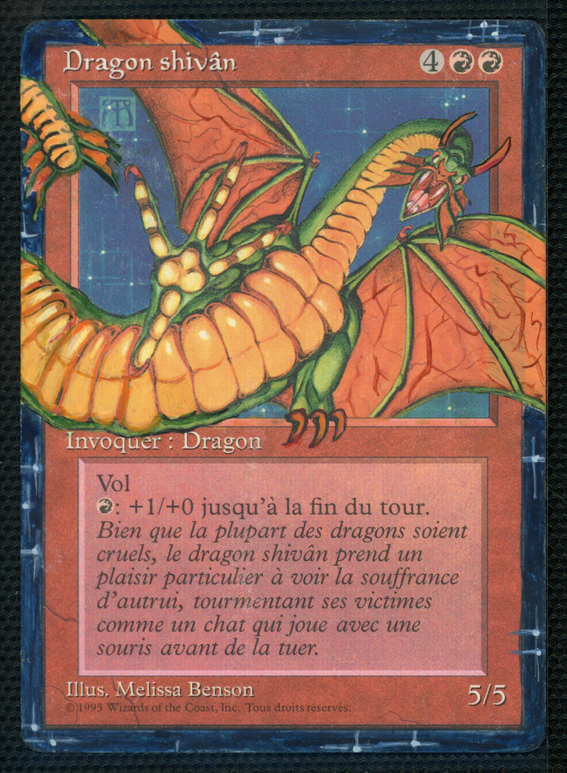 French Shivan Dragon [Fourth Edition (Foreign White Border)] **Alter**