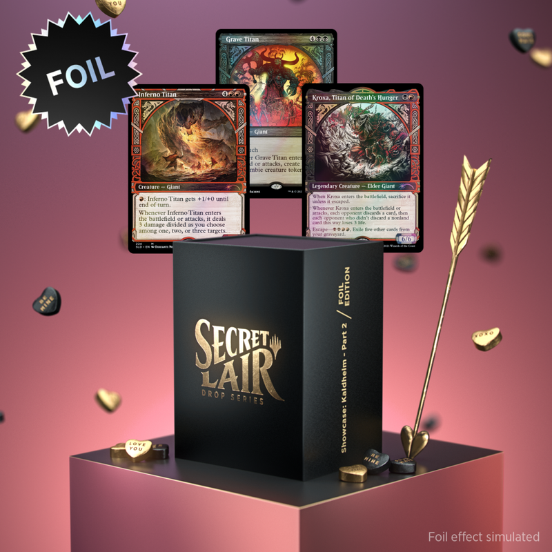 Secret Lair Smitten Superdrop 2021: Showcase: Kaldheim - Part 2 (FOIL)