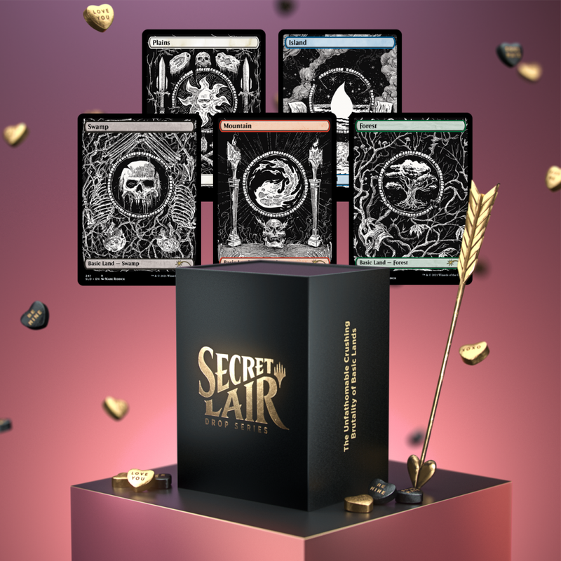 Secret Lair Smitten Superdrop 2021: The Unfathomable Crushing Brutality of Basic Lands (REGULAR)