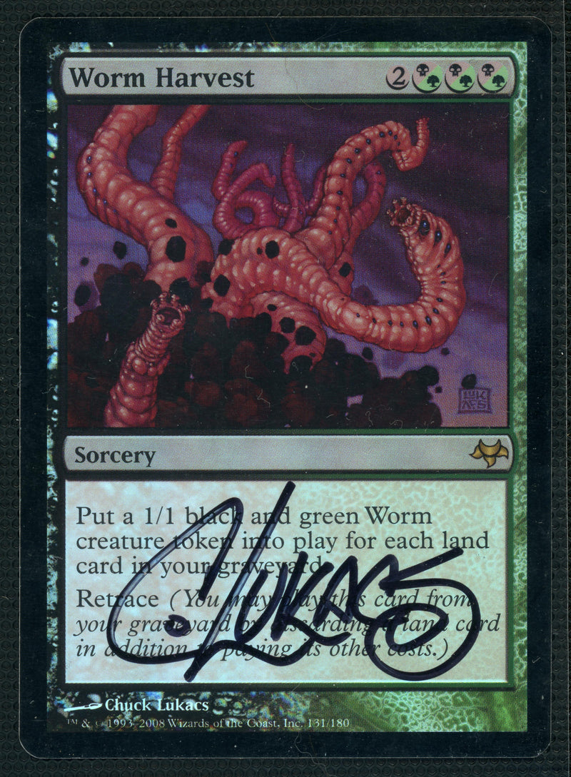 Worm Harvest [Eventide] FOIL **Artist Signed**