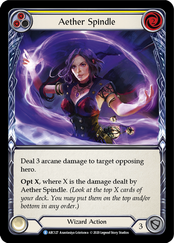 Aether Spindle (Yellow) [ARC127] Unlimited Edition Normal