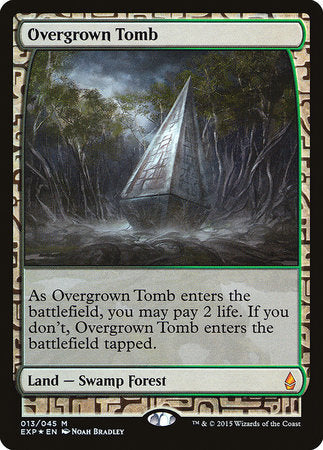 Overgrown Tomb [Zendikar Expeditions] **Artist Signed**
