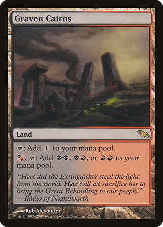 Graven Cairns [Shadowmoor] **Artist Signed**